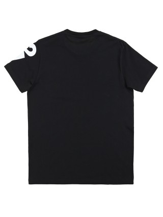 Чёрная футболка DSQUARED KID: фото 3 - Invogue