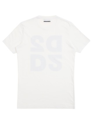 Біла футболка DSQUARED KID : фото 3 - Invogue