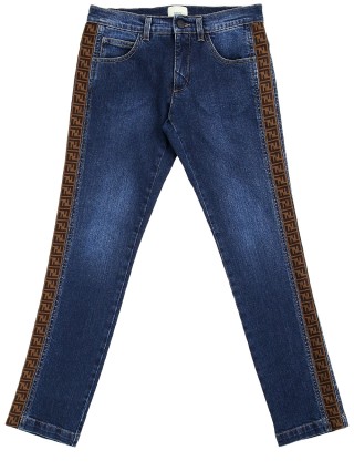 Джинси FENDI KIDS (12149): фото 2 - Invogue