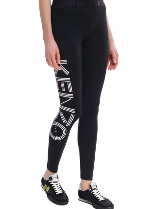 Чёрные брюки KENZO: фото 3 - Invogue