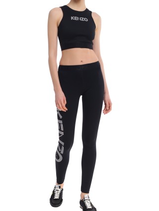 Чёрные брюки KENZO: фото 1 - Invogue