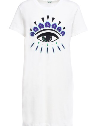 Белое платье KENZO: фото - Invogue