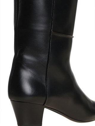 Чёрные сапоги JOSEPH: фото 4 - Invogue