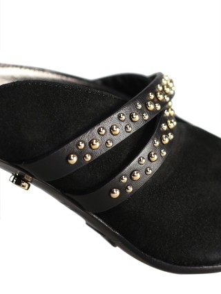 Чёрные мюли DOROTHEE SCHUMACHER: фото 6 - Invogue