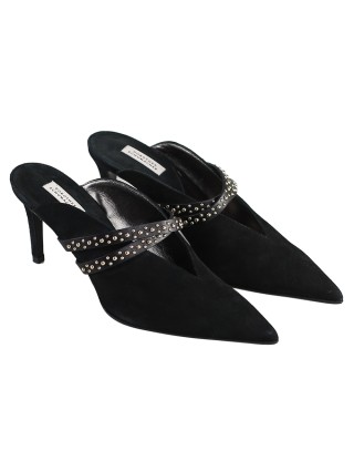 Чёрные мюли DOROTHEE SCHUMACHER: фото 3 - Invogue