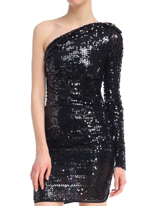 Чёрное платье VERSACE JEANS COUTURE: фото 3 - Invogue