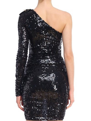 Чёрное платье VERSACE JEANS COUTURE: фото 4 - Invogue