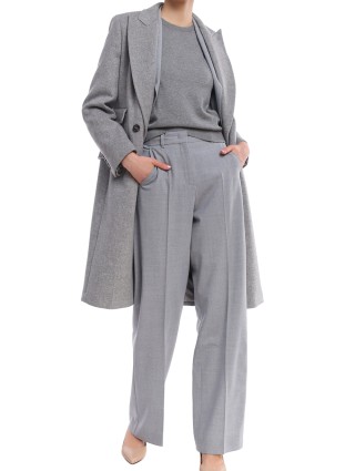 Сіре пальто WEEKEND MAX MARA : фото 1 - Invogue