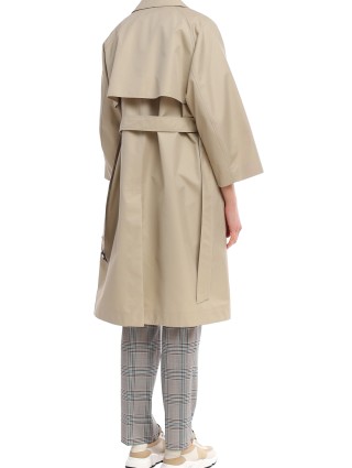 Бежевый плащ WEEKEND MAX MARA: фото 4 - Invogue