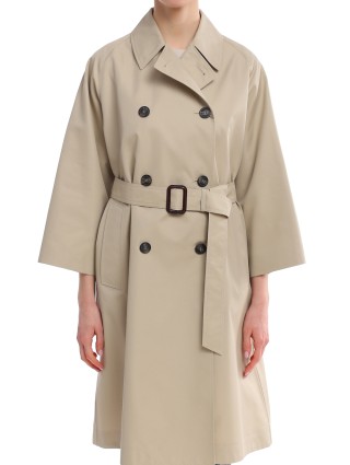 Бежевый плащ WEEKEND MAX MARA: фото 5 - Invogue