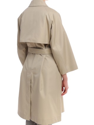 Бежевый плащ WEEKEND MAX MARA: фото 6 - Invogue
