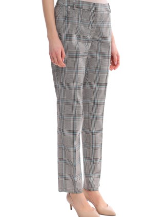 Блакитні брюки WEEKEND MAX MARA : фото 3 - Invogue