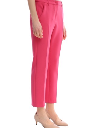 Тёмно-розовые брюки WEEKEND MAX MARA: фото 3 - Invogue