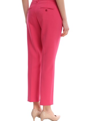 Тёмно-розовые брюки WEEKEND MAX MARA: фото 4 - Invogue