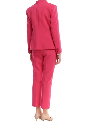 Тёмно-розовые брюки WEEKEND MAX MARA: фото 2 - Invogue