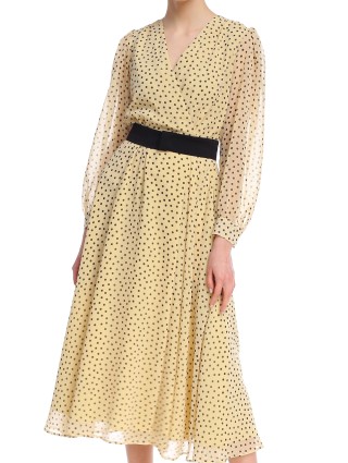 Золотое платье MARELLA: фото 3 - Invogue