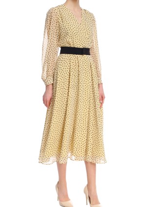 Золотое платье MARELLA: фото 1 - Invogue