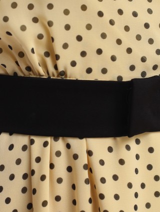 Золотое платье MARELLA: фото 5 - Invogue