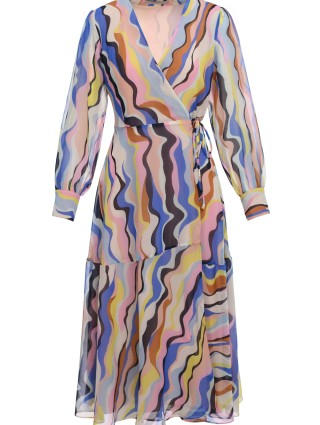 Розовое платье MARELLA: фото - Invogue