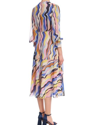 Розовое платье MARELLA: фото 2 - Invogue