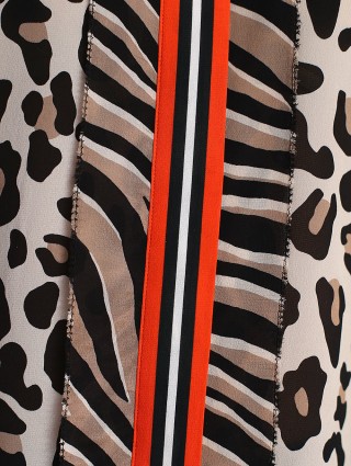 Коричнева блуза MARC CAIN : фото 5 - Invogue