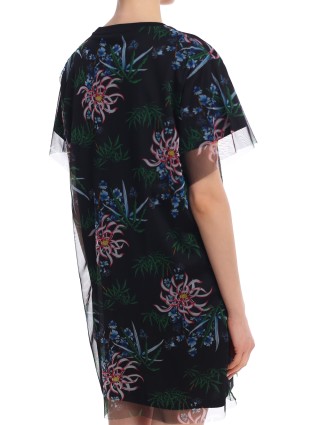 Чёрное платье KENZO: фото 6 - Invogue