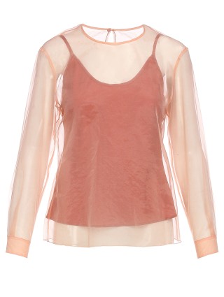 Розовая блуза MAX&CO: фото - Invogue