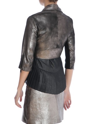 Куртка шкіряна MAX&CO (3790): фото 7 - Invogue