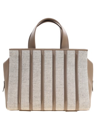 Тёмно-серая сумка MAX MARA: фото - Invogue