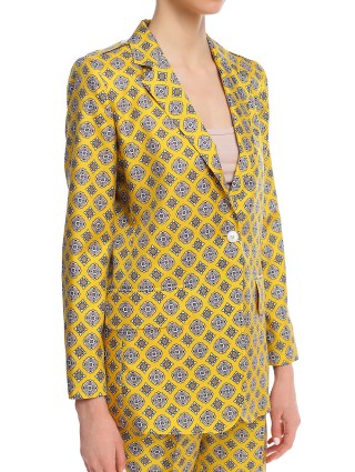 Жёлтый пиджак MAX MARA: фото 3 - Invogue