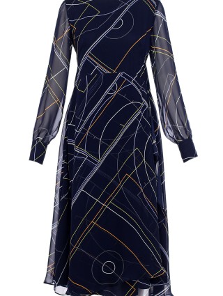 Синее платье SPORTMAX: фото - Invogue