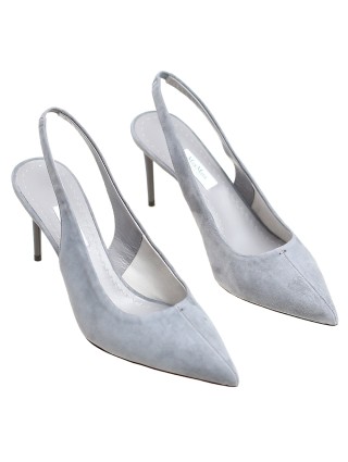 Сірі туфлі MAX MARA : фото 3 - Invogue