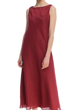 Бордова сукня MAX MARA : фото 3 - Invogue