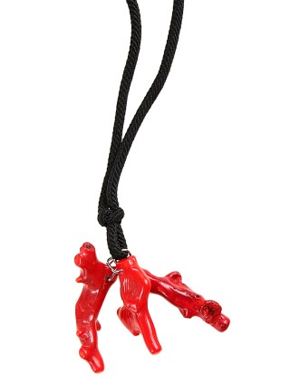 Коралловое колье WEEKEND ACCESSORIES : фото 2 - Invogue