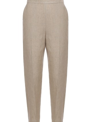 Бежевые брюки MAX&CO: фото - Invogue