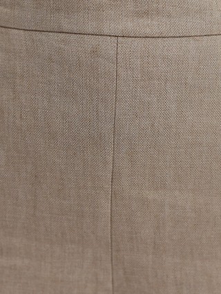 Бежевые брюки MAX&CO: фото 5 - Invogue