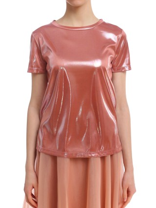 Розовая футболка MAX&CO: фото 4 - Invogue