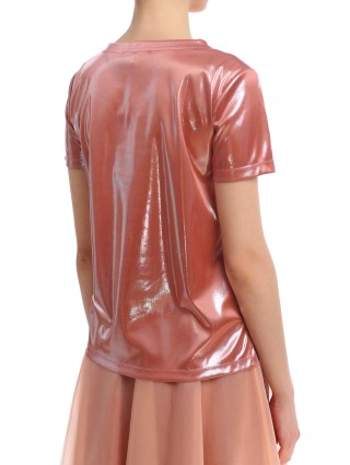 Розовая футболка MAX&CO: фото 5 - Invogue