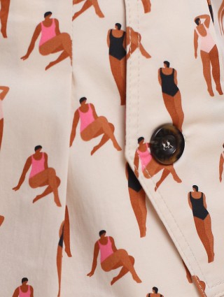 Молочные брюки MARELLA: фото 7 - Invogue