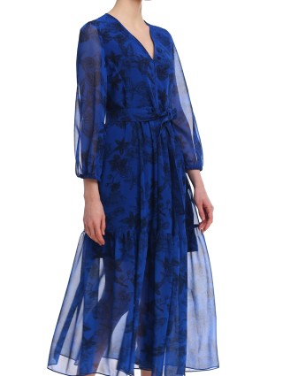 Блакитна сукня MARELLA : фото 3 - Invogue