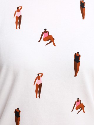 Біла футболка MARELLA : фото 7 - Invogue