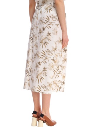 Белая юбка MARELLA: фото 4 - Invogue