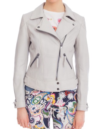 Куртка кожаная MARC CAIN (3995): фото 5 - Invogue