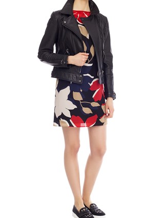 Куртка кожаная MARC CAIN (4004): фото 3 - Invogue