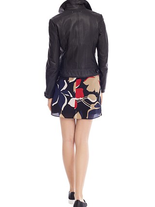 Куртка кожаная MARC CAIN (4004): фото 4 - Invogue