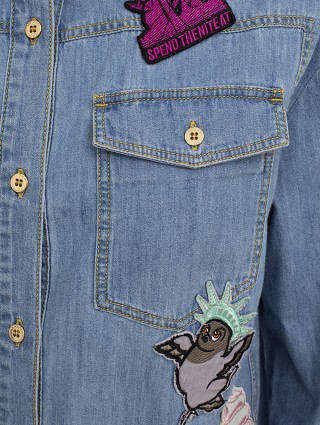 Сорочка KENZO (3127): фото 7 - Invogue