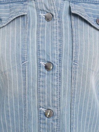 Голубая куртка MARC CAIN: фото 5 - Invogue