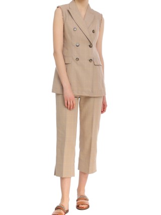 Коричневі брюки MARC CAIN : фото 1 - Invogue