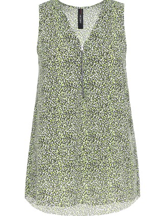 Зелёный топ MARC CAIN: фото - Invogue