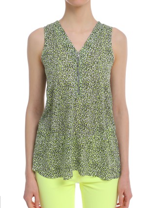 Зелёный топ MARC CAIN: фото 3 - Invogue